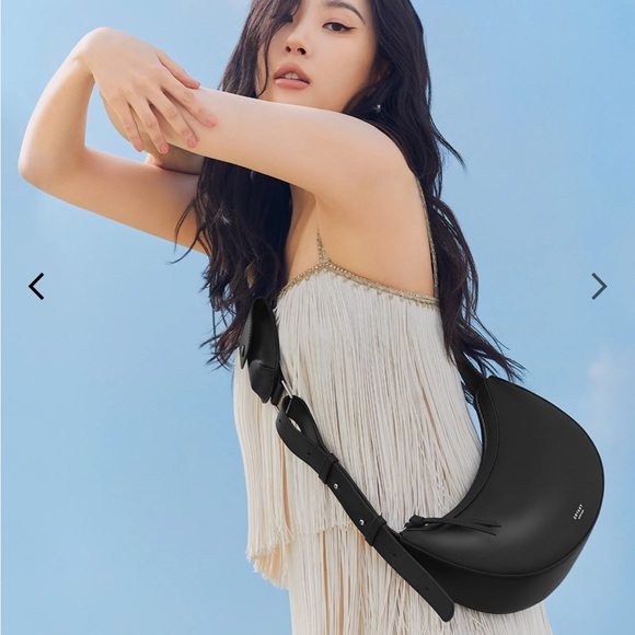 orYANY Rookie Half Moon Black Crossbody Bag - Picture 2 of 9